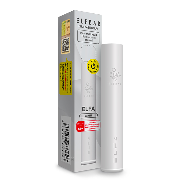 ELFBAR Elfa Pod Kit White Packaging